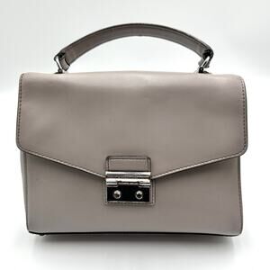 Michael Kors Sloan Leather Satchel - Gray - No Crossbody Strap
